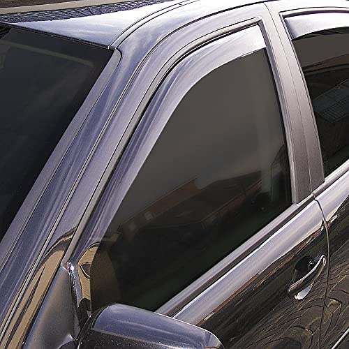 ClimAir Windabweiser Schwarz kompatibel mit Kia Sportage 5-türer 2010-2016 | kompatibel mit Kia Sportage 5-türer 2010-2016
