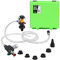 OEMTOOLS 24444 Kit de Remplissage de système de Refroidissement, 5 adaptateurs, élimine l'air piégé, Teste Les conduites de Chauffage et de Chauffage pour Les fuites, Outil de Remplissage sous Vide,