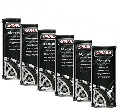 Kwasny 6X 300 053 Auto-K SPRAILA Felgenspray Klarlack 400ml