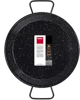 Metaltex - Paellera Acero Esmaltado 3 Raciones 28 cm