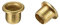 sourcing map Hollow Rivet, Foro passante Rame cava Rivetti Grommets Circuit Board PCB 200pcs