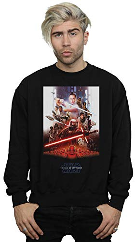 Star Wars The Rise Of Skywalker Poster Men's Sweatshirt Black XXXXX-Large