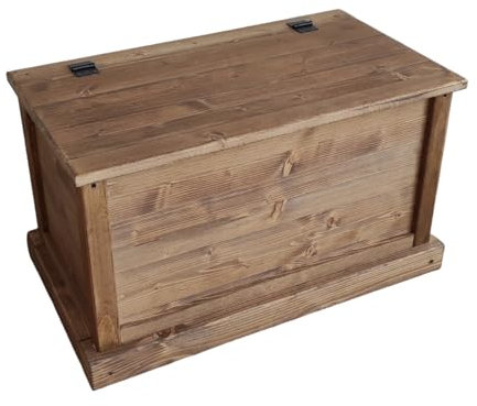TOTAL WOOD 2012 Truhenbank banktruhe sitzbank sitztruhe truhen aus Holz B x T x H ca.: 150cm x 40cm x 45cm Dunkle Walnussfarbe. Nach Maß verfügbar!