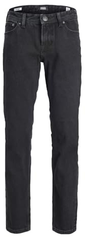 Jack & Jones Boys' Denim Pants, Black Jeans, 176