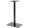 Dublino Stehtischgestell Tischbein Schwarz | Premium | PJ6590/110 | Metall | Stehtisch | H 108 cm | 21,5 kg | Bodenplatte 60x40 cm | max. Tischplattengröße 110x70 cm