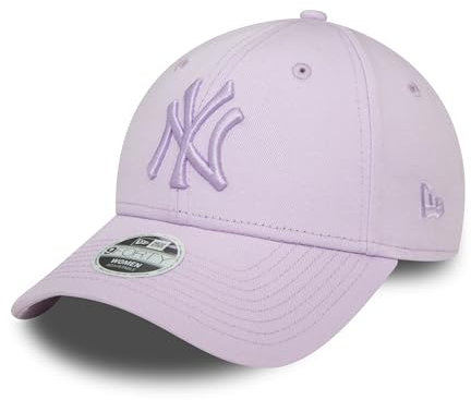 New Era New York Yankees MLB League Essential Tonal Purple 9Forty Adjustable Women Cap - One-Size