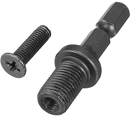 DOITOOL Keyless Bohrfutter Adapter Selbstspannendes Bohrzubehör Für Handbohrmaschinen Strapazierfähiges Und Rostfreies Material Schwarz
