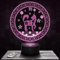 Nachttischlampe Chinesischen Sternzeichen Hund deko Astral Horoskop China. Geschenkidee objekt Chinesischen Sternzeichen Hund Nachtlicht Erwachsene deko Zimmer. Weihnachten