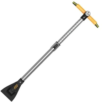 LADYG Pala da Neve Spazzaneve Regolabile per Rimozione Neve, Strumento Antighiaccio per Spazzaneve, Spazzola per Rimozione Neve per Auto SUV RV Badile Neve (Color : B)