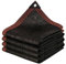 QLOFEI Filet D'Ombrage, 50% Tissu Ombrage Pergola Filet D'ombrage Extérieur, Filet Protection Solaire Tissu D'ombrage pour Pergola, Terrasse, Serre, Poulailler, Plantes (4x4m)