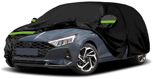 Telaio copriauto impermeabile Hyundai I20 PB/GB/BC3 2008-2024, copertura completa per tutte le stagioni, protezione da pioggia, sole, polvere e neve | Telone di copertura per auto, per esterni, per l'inverno, per tutte le stagioni, protezione da pioggia, sole, neve