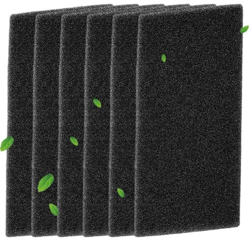 WUMZIRA 6 Pezzi Filtri per Asciugatrice, Filtro Adatto per Asciugatrice Bauknecht Privileg Whirlpool HX 481010354757, Filtro per Scambiatore 225x107x8mm, Filtro Ricambio Pezzi per Asciugatrice
