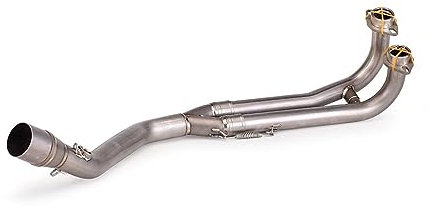 GXSAI Silenziatore Scarico Tubo di Collegamento Tubo Centrale del Sistema Completo di Scarico Moto per T-Max 530 per T-Max 560 per TMAX 530 560 2012 2013 2014 2015 2016 2017(B)