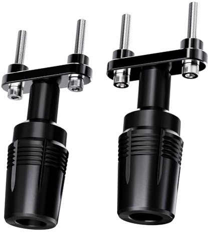 Mowok Motorradzubehör für Kawasaki Z750 Z 750 2007-2012 2011 2010 2009 2008 Sturzpads Sturzschutz Rahmenschutz