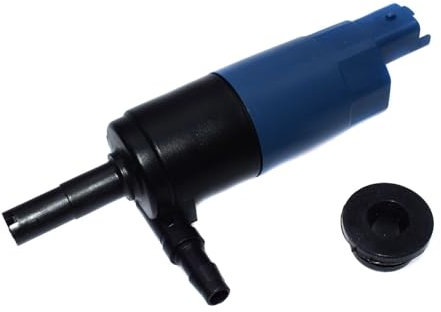 DEMULAX Bomba lavafaros for Faros Delanteros, for Peugeot, 307 407 807, for Renault, Clio, for Citroen, C4 5 6 8 9641086680 9642218080 8200331654 Bomba de Agua del Parabrisas