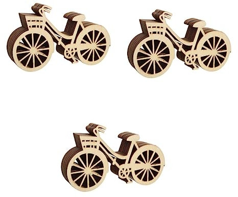 HAPINARY 30 Stk Leere Holzscheiben Ornament Holzscheiben Selber Machen Christbaumschmuck Bambus