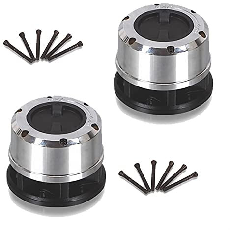 DEMULAX 2 Stück x Naben mit manueller Freilaufsperre, for Nissan, King Cab Pathfinder HB->94 Navara D21 Terrano I B019 AVM429 AVM429 B029 Auto-Freilaufrad-Verriegelungsnaben