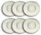 OGO LIVING - Lot 6 assiettes creuses boral 21cm en grès beige - 2614675