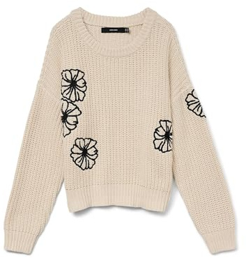 VERO MODA Female Strickpullover VMLAURA Strickpullover | Knitted Pullover