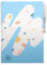MOYU Erasable Notebook A4 - Rocky Ice - Hardcover - Multifunctional Pages - Includes Erasable Pen, Cloth, and Pen Holder