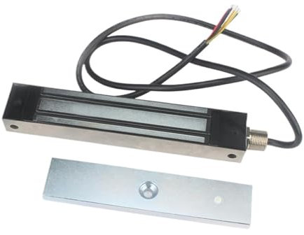 Contrôleur d'accès, Serrure magnétique électrique étanche 280KG 600lbs IP67, serrure électromagnétique de porte DC 12V