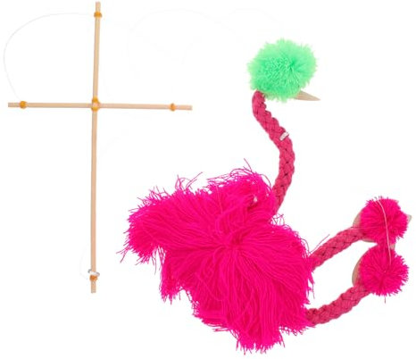 NAMOARLY Figurenhandwerk für kinderspielzeug Einfache Bedienung Marionetten Plüsch heiser spielzeuge pupskissen Tiermarionetten Marionette Tiere Marionetten Kiefernholz