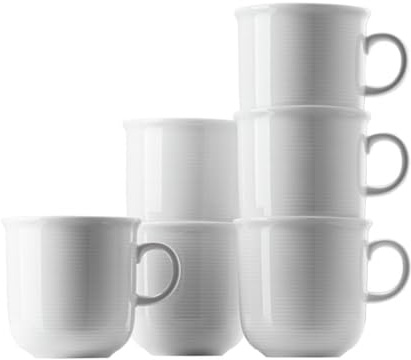 Rosenthal Thomas Trend Weiss Becher mit Henkel 0,36 l Set 6tlg