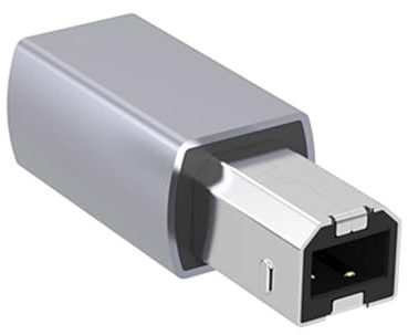 Pjeghbvop USB B auf USB C Typ C Buchse auf USB Stecker Typ C Buchse auf USB B Stecker Typ C auf USB B für Drucker E-Piano