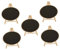 Gatuida 1 Satz Write Board Zeichentusche Kreidemarker Bumbsbar Schreibtafelständer Whiteboard Schild Kleine Tafeln Tafelkreide Bretter Tisch Tafel Kleine Tafelzeichen Buchsbaum Black 5st