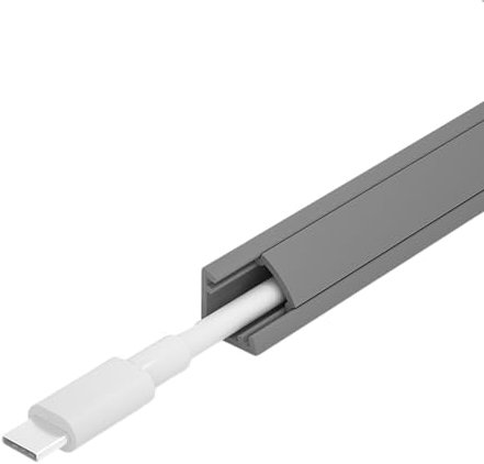Cable Raceway – Eck-Kabel-Concealer für Wand und Boden, Kabelmanagementk für TV-Kabel und Drähte, Kanallösungen für ordentliche Räume