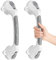 2 x Haltegriff Dusche Ohne Bohren 42CM, Duschgriff mit Saugnapf, 2025 Eine neu gestaltete