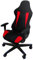 WYLEBER Gaming Chair Covers,Stretchable Universal Rotating Computer Gaming Chair Slipcovers with Armrest Covers,Removable Washable(Black-Red)
