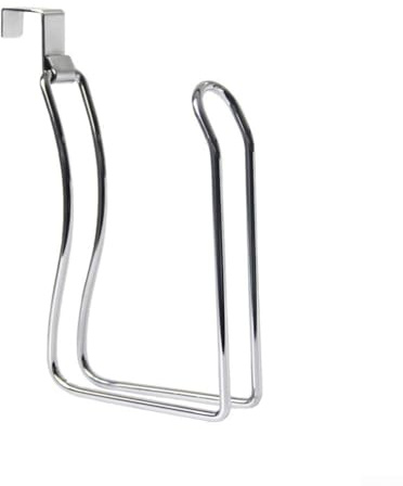 Stainless Steel Hanging Over Tank Toilet Paper Holder for Bathroom Use, Toilet Paper Cabinet Fits Most Water Tanks, Convenient Space Saver (Silver)