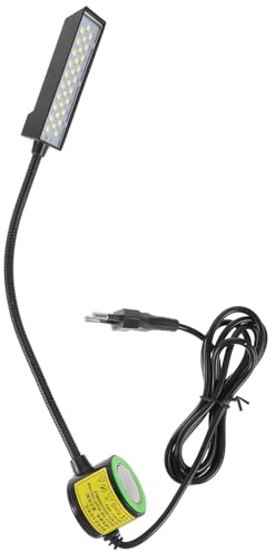 VALICLUD Magnetische Schwarz, LED Nähmaschinenleuchte Nähmaschine | Abs Gehäuse, Hohe Helligkeit und Energiesparend, Korrosionsbeständig, mit Magnetmontage, 1 Stück