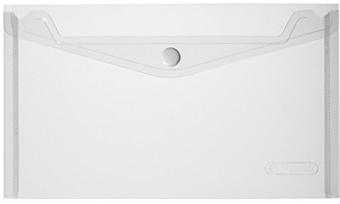 Herlitz 10916997 Dokumententasche Herlitz, DIN A5, transparent