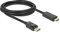 Delock Kabel Displayport 1.2 Stecker zu High Speed HDMI A Stecker 2 m 4K UHD