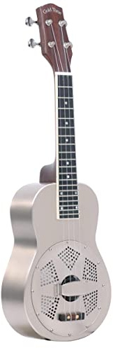 Gold Tone, RESOUKE, Brass Body Uke Resonator Ukulele, w/ Case