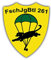 Aufkleber/Sticker 4 FschJgBtl 261 Fallschirmjäger Btl Bundeswehr 7x6cm A1869
