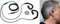 Sound Professionals Ultra Low Noise Ear-Hook Binaural Microphones with Black Cables
