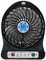 USB Mini Fan Portable Rechargeable Desktop Fan Powered by USB and A 18650 Battery Mini Air Conditioner Ideal for Summer Travel Walking (Black)
