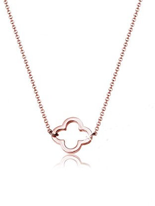 Elli Collier Femme Trèfle en Argent Sterling 925