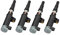 4 x Madlife Garage 22448-00QAA Zündspule Zündspulensatz Duster Logan Vivaro Combi J7 Clio II Espace IV Megane II Scénic II