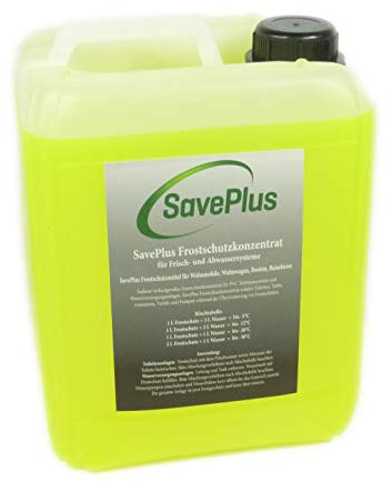 Firma Saveplus Saveplus Frostschutz Konzentrat für Trinkwasser Wassertanks Boot 5L