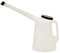 5L Oil Measuring Jug Plastic Flexi Spout & Lid for Pouring Oil Petrol Diesel