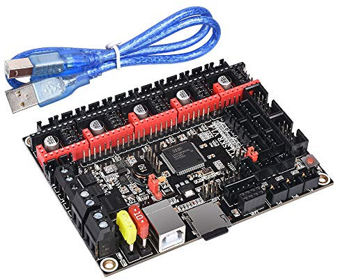 BIQU DIRECT 3D-Druckerteil SKR V1.4 32-Bit-Steuerkarte Smoothieboard & Marlin Open Source SKR V1.3-Upgrade-Unterstützung TMC2209 / TMC2208 / TMC2130 / A4988 / 8825 / Schrittmotortreiber (SKR V1.4)
