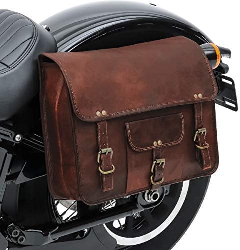 Satteltasche Vintage für Suzuki Intruder VS 1400/600 Craftride SV7 br