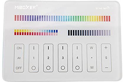 MiLight 2,4G 4 Zone TOUCH Wand Controller M4 RGB+CCT