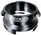 NEOUZA Portafiltre à trois oreilles sans fond pour machine à café expresso Calphalon Temp IQ Barsetto Sage Barista Max en acier inoxydable (anneau de dosage) 58 mm