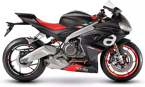 Italienisches Motorrad RS 660 RS660 Felgenrandaufkleber im italienischen Stil, Italien-Flagge