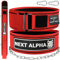 Next Alpha Gewichthebergürtel & Dip Gürtel-Kombination - Custom Weight Lifting Belt für Herren und Damen - Selbstverschluss- & Schnellverschlussschnalle - Mit Kette - Rot - Extra Extra Large